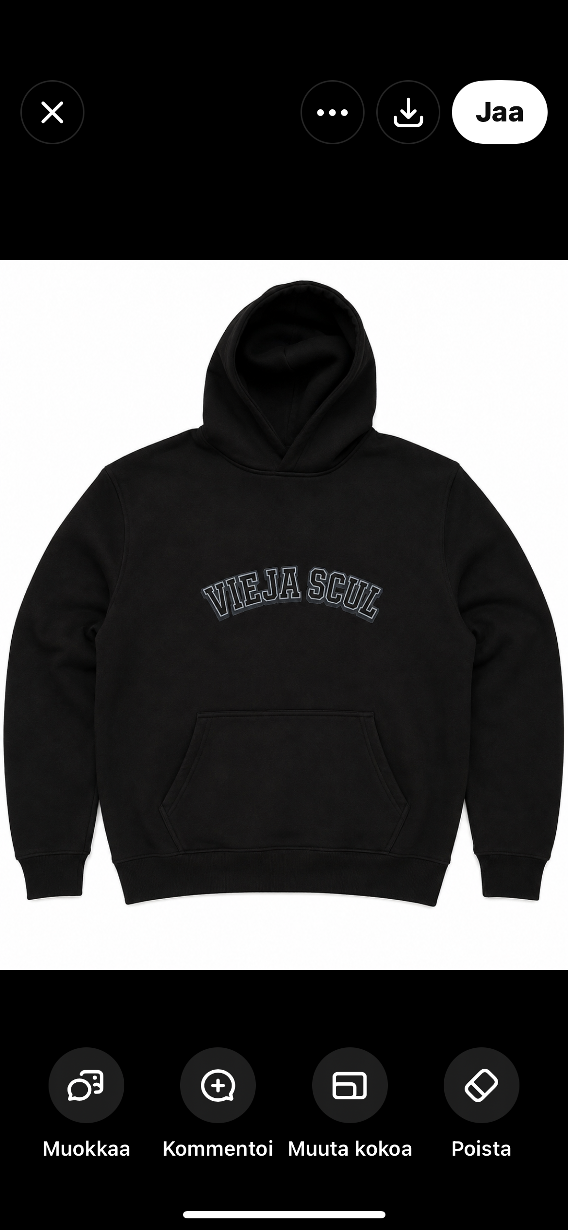 Vieja Scul hoodie S